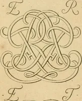 Picture 65 of 279 from Livre de chiffres a double traits, ou l'on trouve les noms & surnoms. : Vtile aux peintres, sculpteurs, graveurs et autres. Dedia Monseigneur le Dauphin (1685), leaf 82
