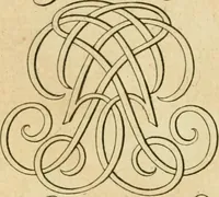 Picture 86 of 279 from Livre de chiffres a double traits, ou l'on trouve les noms & surnoms. : Vtile aux peintres, sculpteurs, graveurs et autres. Dedia Monseigneur le Dauphin (1685), leaf 96