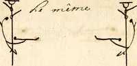 Picture 4 of 49 from Livre de danse : manuscript (1700), leaf 14
