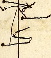 An illustration from Livre de danse : manuscript (1700)