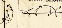 An illustration from Livre de danse : manuscript (1700)