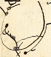 An illustration from Livre de danse : manuscript (1700)