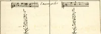 An illustration from Livre de danse : manuscript (1700)