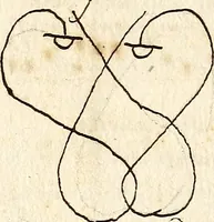 An illustration from Livre de danse : manuscript (1700)