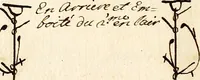 An illustration from Livre de danse : manuscript (1700)