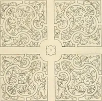 An illustration from Livre de differants desseings de parterres (1630)