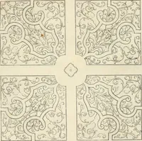 An illustration from Livre de differants desseings de parterres (1630)