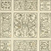 An illustration from Livre de differants desseings de parterres (1630)
