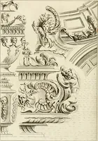 An illustration from Livre de fragments d'architectures, recüeilis et dessinés à Rome d'après les plus beaux monuments (1720)
