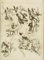 An illustration from Livre de fragments d'architectures, recüeilis et dessinés à Rome d'après les plus beaux monuments (1720)