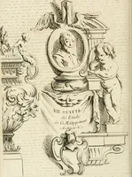 An illustration from Livre de fragments d'architectures, recüeilis et dessinés à Rome d'après les plus beaux monuments (1720)