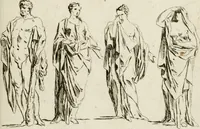 An illustration from Livre de fragments d'architectures, recüeilis et dessinés à Rome d'après les plus beaux monuments (1720)