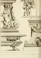 An illustration from Livre de fragments d'architectures, recüeilis et dessinés à Rome d'après les plus beaux monuments (1720)
