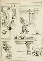 An illustration from Livre de fragments d'architectures, recüeilis et dessinés à Rome d'après les plus beaux monuments (1720)