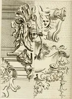 An illustration from Livre de fragments d'architectures, recüeilis et dessinés à Rome d'après les plus beaux monuments (1720)