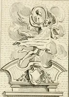 An illustration from Livre de fragments d'architectures, recüeilis et dessinés à Rome d'après les plus beaux monuments (1720)