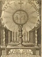 An illustration from Livre de plain chant pour la commnauté de Madame le maire (1698)