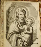 An illustration from Livre de plain chant pour la commnauté de Madame le maire (1698)