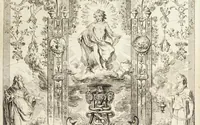 An illustration from Livre de portieres : inventées & gravées à l'eau forte