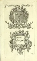 Picture 10 of 11 from Livre du blazon : contenant vne emple explication des metaux et couleurs avec leurs significations, les huict points de l'ecu des differantes couronnes et tenants &c : pour l'vsage des armoiries, leaf 37