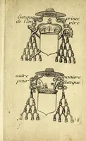Picture 11 of 11 from Livre du blazon : contenant vne emple explication des metaux et couleurs avec leurs significations, les huict points de l'ecu des differantes couronnes et tenants &c : pour l'vsage des armoiries, leaf 43