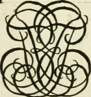 Picture 126 of 150 from Livre nouveau et utile pour toutes sortes d'artistes, et particulierement pour les orfevres, les orlogeurs, les peintres, les graveurs, les brodeurs, &c. : contenant quatre alphabets de chiffres fleuronnez au premier trait avec quantite de devises, d'emblemes et de noeuds d'amour : avec une table exacte pour trouver en général tous les noms et surnoms entrelassez (1690), leaf 166
