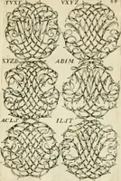 An illustration from Livre nouveau et utile pour toutes sortes d'artistes, et particulierement pour les orfevres, les orlogeurs, les peintres, les graveurs, les brodeurs, &c. : contenant quatre alphabets de chiffres fleuronnez au premier trait avec quantite de devises, d'emblemes et de noeuds d'amour : avec une table exacte pour trouver en général tous les noms et surnoms entrelassez (1690)