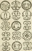 Picture 4 of 150 from Livre nouveau et utile pour toutes sortes d'artistes, et particulierement pour les orfevres, les orlogeurs, les peintres, les graveurs, les brodeurs, &c. : contenant quatre alphabets de chiffres fleuronnez au premier trait avec quantite de devises, d'emblemes et de noeuds d'amour : avec une table exacte pour trouver en général tous les noms et surnoms entrelassez (1690), leaf 8