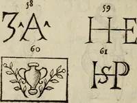 An illustration from Catalogue de livres d'estampes et de figures en taille-douce : avec un denombrement des pieces qui y sont contenuës (1672)