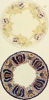 An illustration from Éléments de composition décorative; cent thêmes de décoration plane (1912)