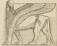 An illustration from Éléments d'épigraphie assyrienne : les écritures cunéiformes, exposé des travaux qui ont préparé la lecture et l'interprétation des inscriptions de la Perse et de l'Assyrie (1864)