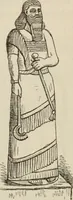 An illustration from Éléments d'épigraphie assyrienne : les écritures cunéiformes, exposé des travaux qui ont préparé la lecture et l'interprétation des inscriptions de la Perse et de l'Assyrie (1864)
