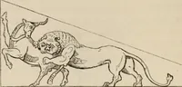 An illustration from Éléments d'épigraphie assyrienne : les écritures cunéiformes, exposé des travaux qui ont préparé la lecture et l'interprétation des inscriptions de la Perse et de l'Assyrie (1864)