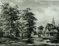 An illustration from Catalogue of a loan exhibition of paintings by old Dutch masters held at the Metropolitan Museum of Art in connection with the Hudson-Fulton celebration, September-November, MCMIX (1910)