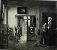 An illustration from Catalogue of a loan exhibition of paintings by old Dutch masters held at the Metropolitan Museum of Art in connection with the Hudson-Fulton celebration, September-November, MCMIX (1910)