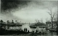 An illustration from Catalogue of a loan exhibition of paintings by old Dutch masters held at the Metropolitan Museum of Art in connection with the Hudson-Fulton celebration, September-November, MCMIX (1910)