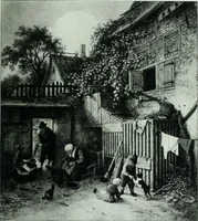 An illustration from Catalogue of a loan exhibition of paintings by old Dutch masters held at the Metropolitan Museum of Art in connection with the Hudson-Fulton celebration, September-November, MCMIX (1910)