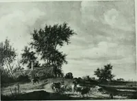 An illustration from Catalogue of a loan exhibition of paintings by old Dutch masters held at the Metropolitan Museum of Art in connection with the Hudson-Fulton celebration, September-November, MCMIX (1910)