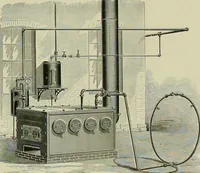 An illustration from The locomotive engineer (1888)