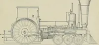 An illustration from The locomotive engineer (1888)