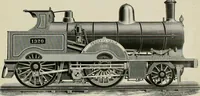 An illustration from The locomotive engineer (1888)