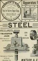 An illustration from The locomotive engineer (1888)