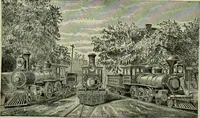 An illustration from The locomotive engineer (1888)