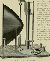 An illustration from The locomotive engineer (1888)