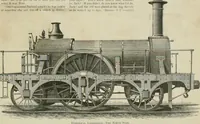 An illustration from The locomotive engineer (1888)
