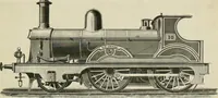 An illustration from The locomotive engineer (1888)