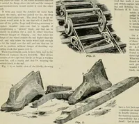 An illustration from The locomotive engineer (1888)