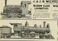 An illustration from The locomotive engineer (1888)
