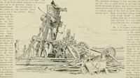 An illustration from The locomotive engineer (1888)