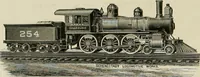 An illustration from The locomotive engineer (1888)